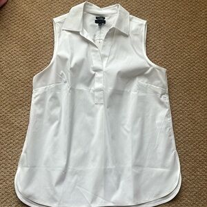 NEW Talbots Non-Iron Sleeveless Shirt